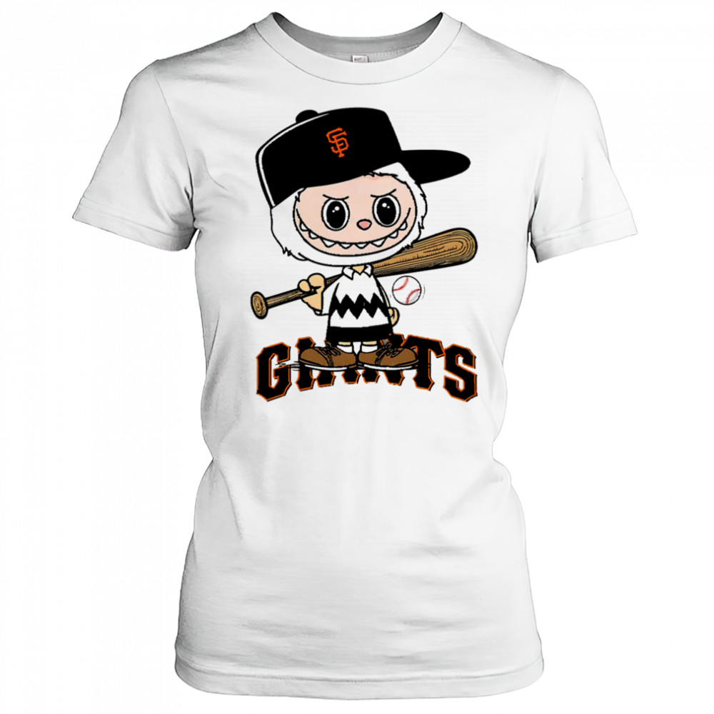 Labubu Charlie Brown San Francisco Giants shirt Women's T-shirt