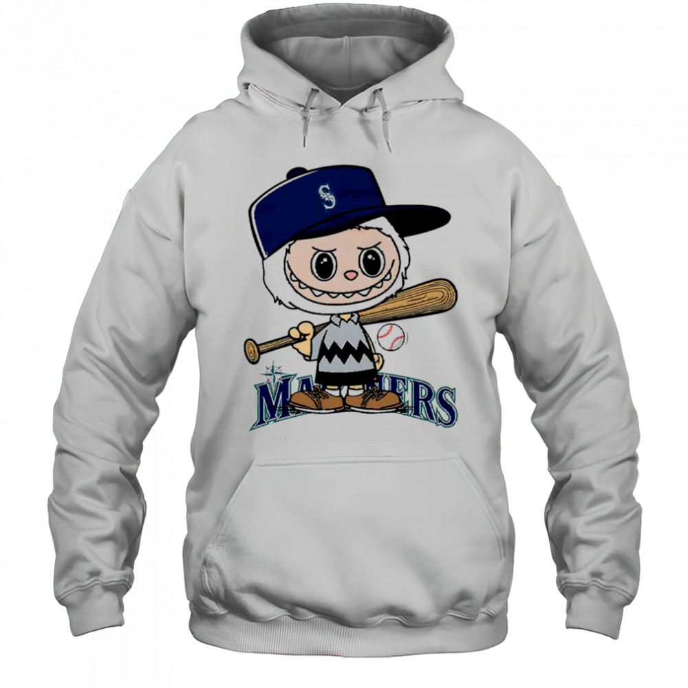 Labubu Charlie Brown Seattle Mariners shirt Hoodie