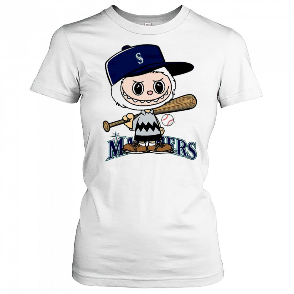 Labubu Charlie Brown Seattle Mariners shirt Women's T-shirt