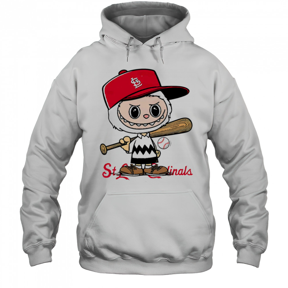 Labubu Charlie Brown St Louis Cardinals shirt Hoodie