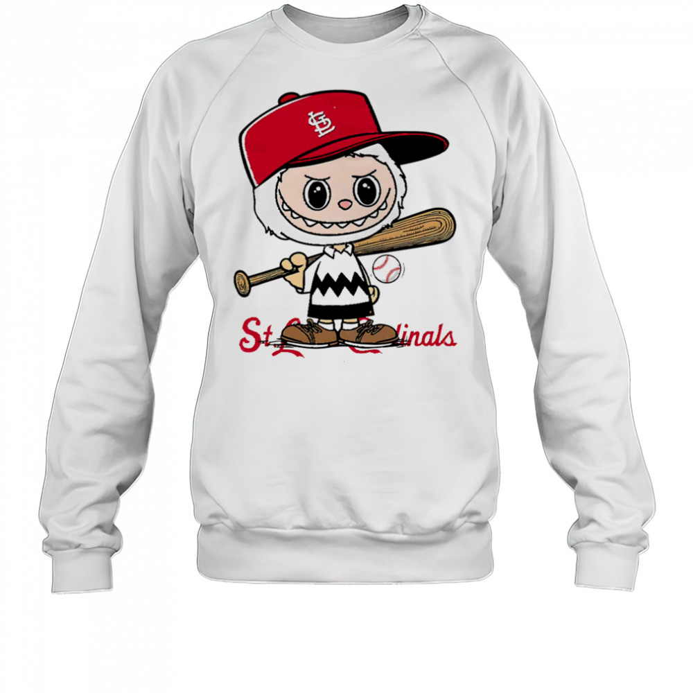 Labubu Charlie Brown St Louis Cardinals shirt Sweatshirt