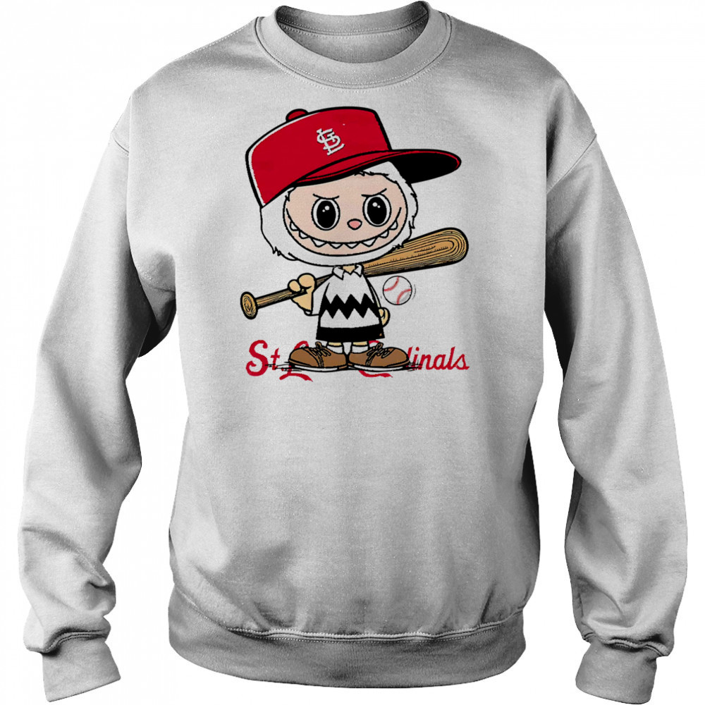 Labubu Charlie Brown St Louis Cardinals shirt Hoodie
