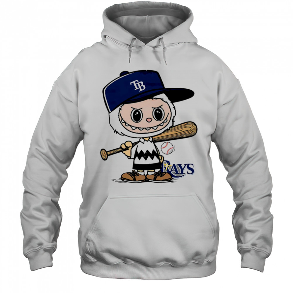 Labubu Charlie Brown Tampa Bay Rays shirt Hoodie