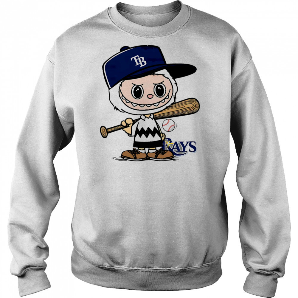 Labubu Charlie Brown Tampa Bay Rays shirt Hoodie