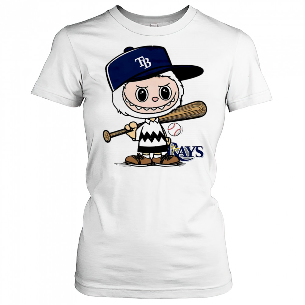 Labubu Charlie Brown Tampa Bay Rays shirt Women's T-shirt