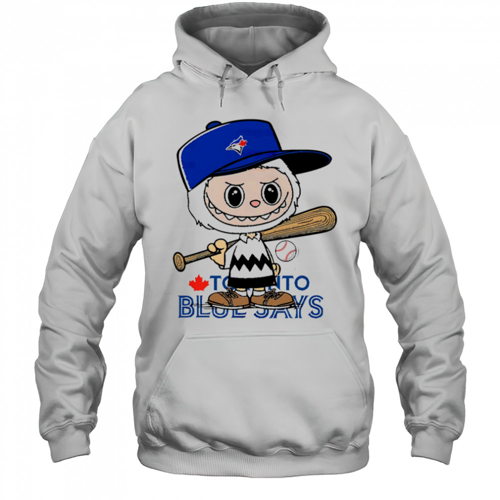 Labubu Charlie Brown Toronto Blue Jays shirt Hoodie