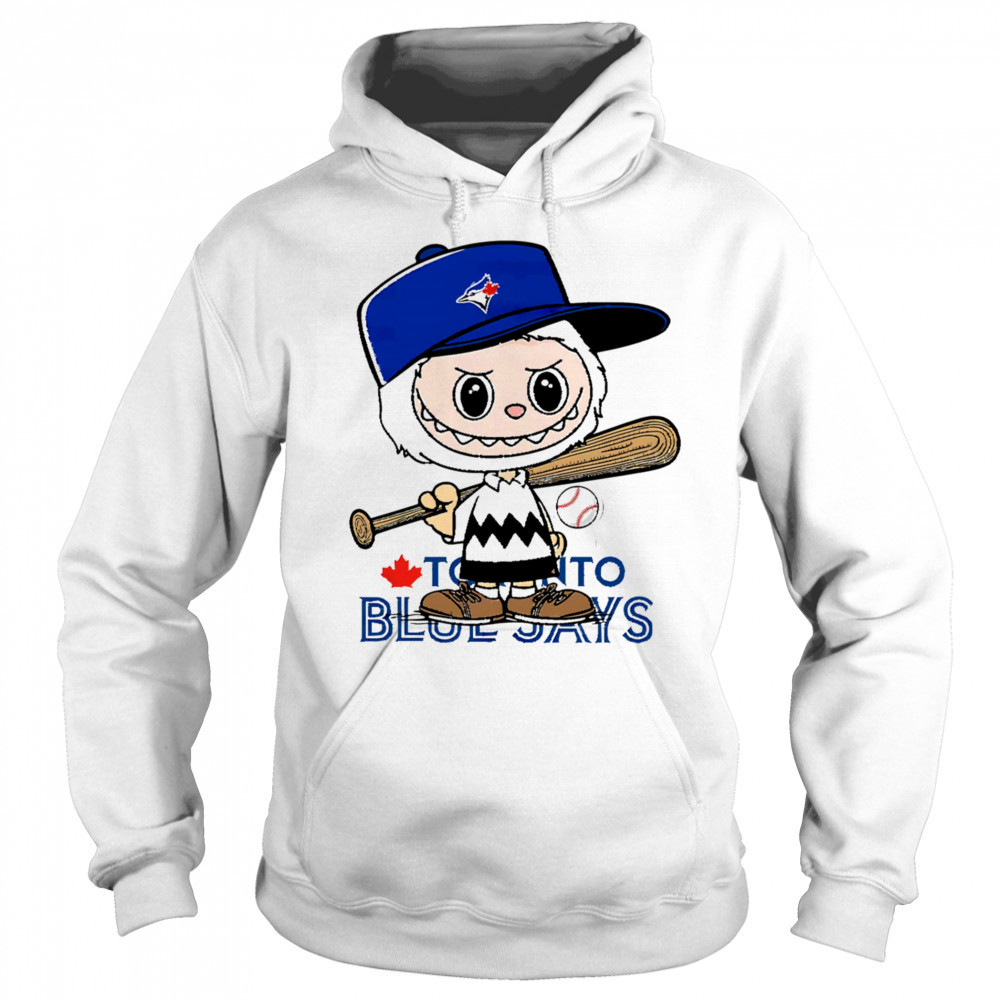 Labubu Charlie Brown Toronto Blue Jays shirt Sweatshirt