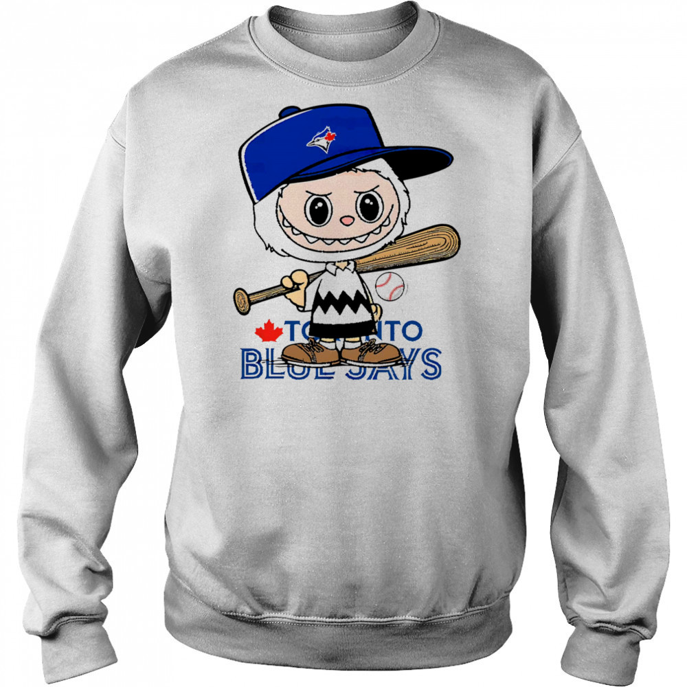 Labubu Charlie Brown Toronto Blue Jays shirt Hoodie