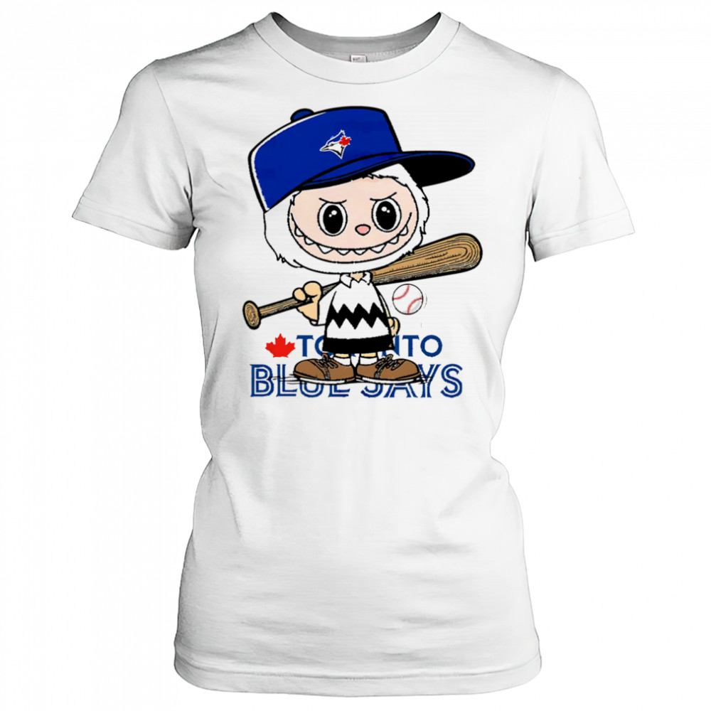 Labubu Charlie Brown Toronto Blue Jays shirt Women's T-shirt