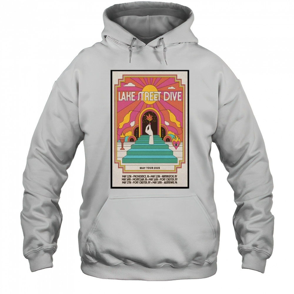 Lake Street Dive May Tour 2025 t-shirt Hoodie