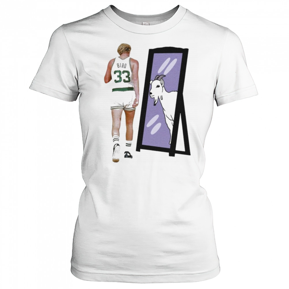 Larry Bird Goat Boston Celtics T-shirt Women's T-shirt