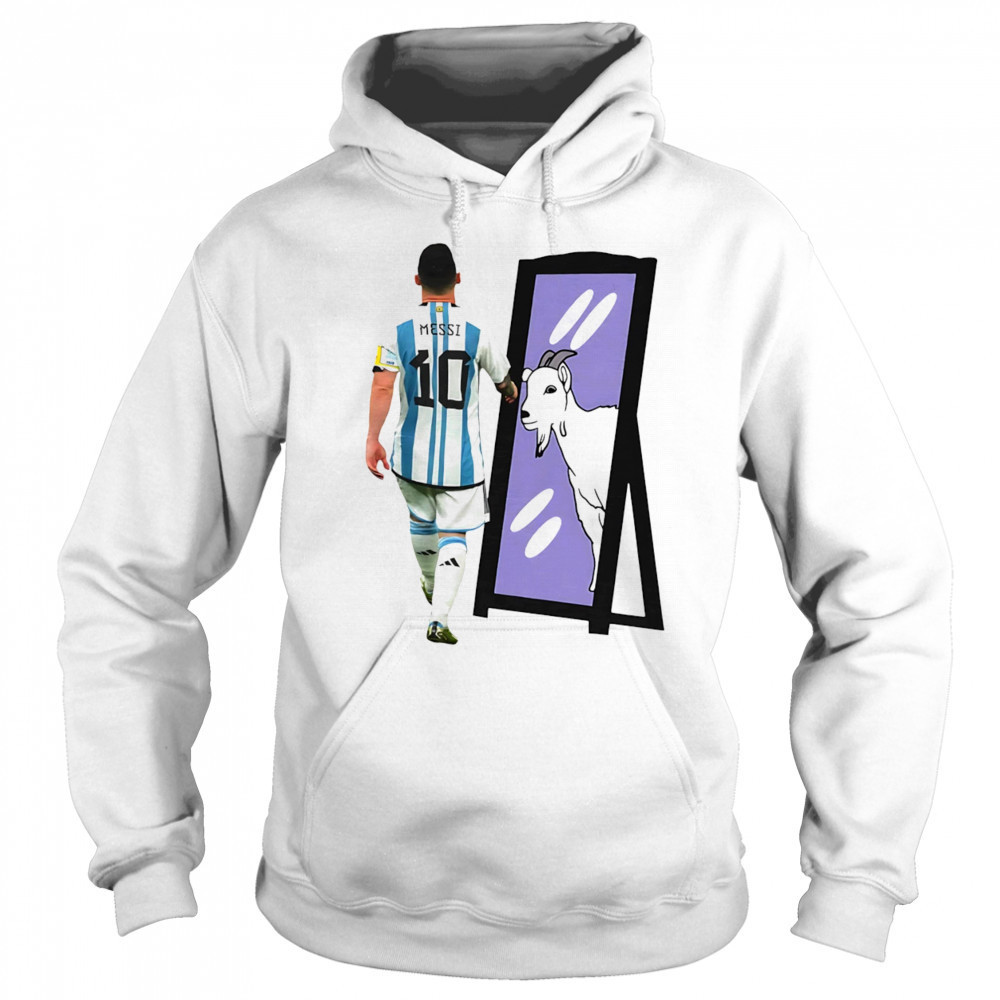 Lionel Messi Goat mirror shirt Sweatshirt