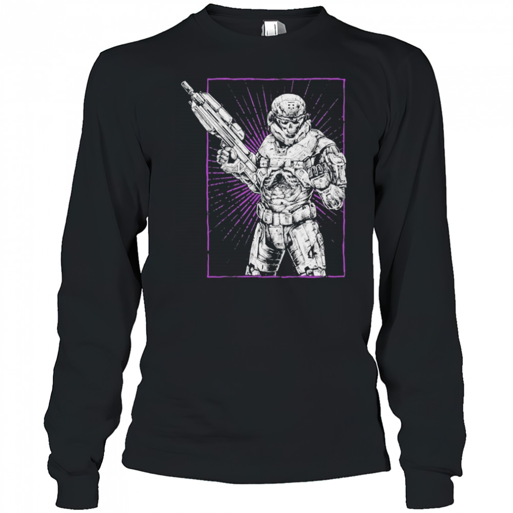 Lone Survivor Threat Llama T-shirt Long Sleeved