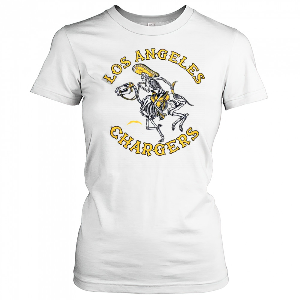 Los Angeles Chargers Dia De Los Muertos T-Shirt Women's T-shirt