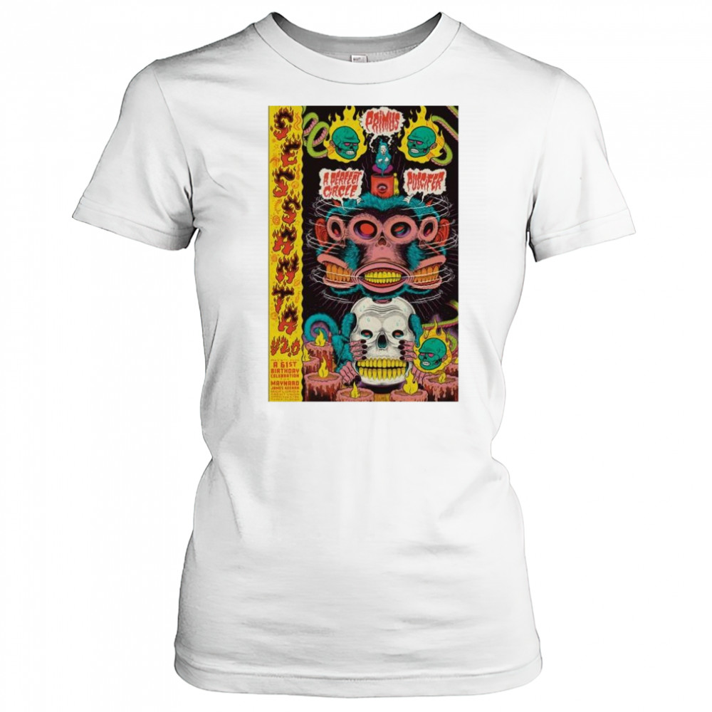 May 08 2025 Sessanta V 2.0 Primus Puscifer A Perfect Circle Tampa FL t-shirt Women's T-shirt