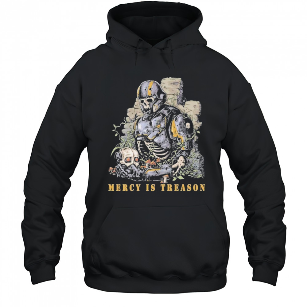 Mercy Is Treason Threat Llama T-shirt Hoodie