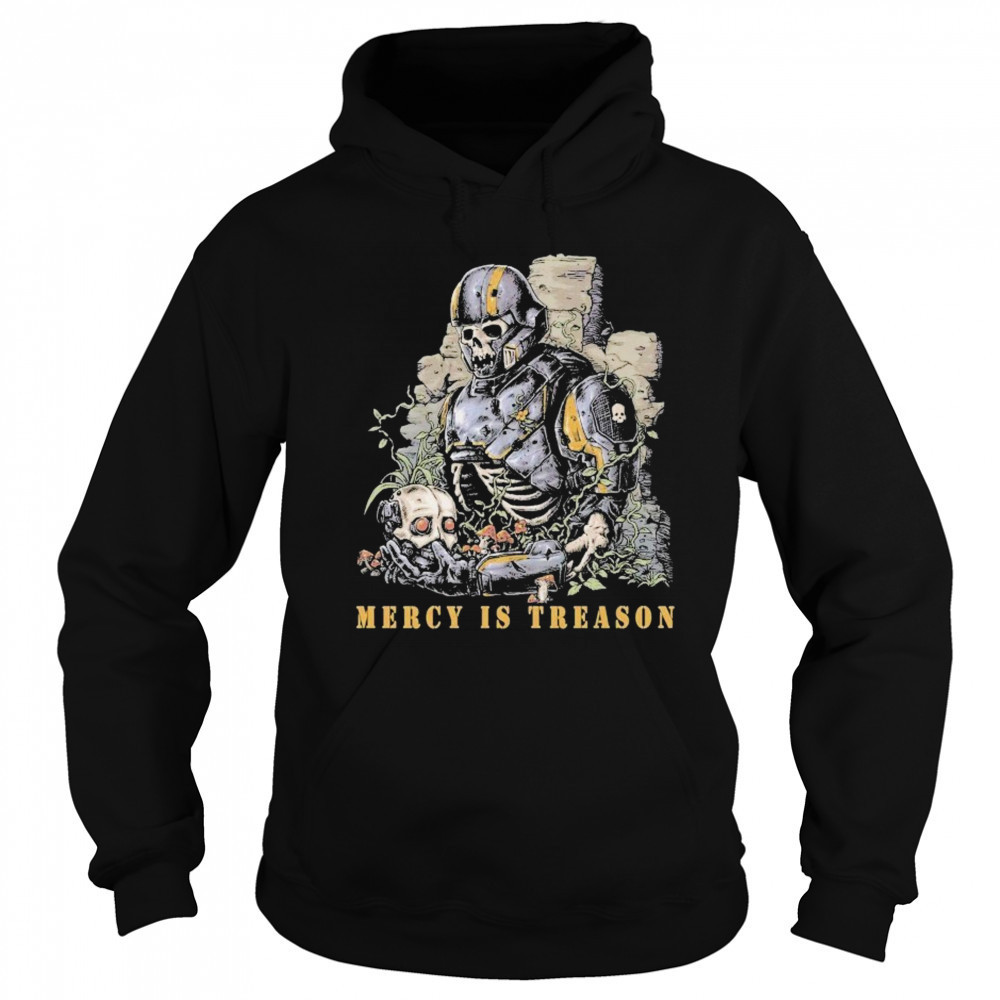 Mercy Is Treason Threat Llama T-shirt Sweatshirt