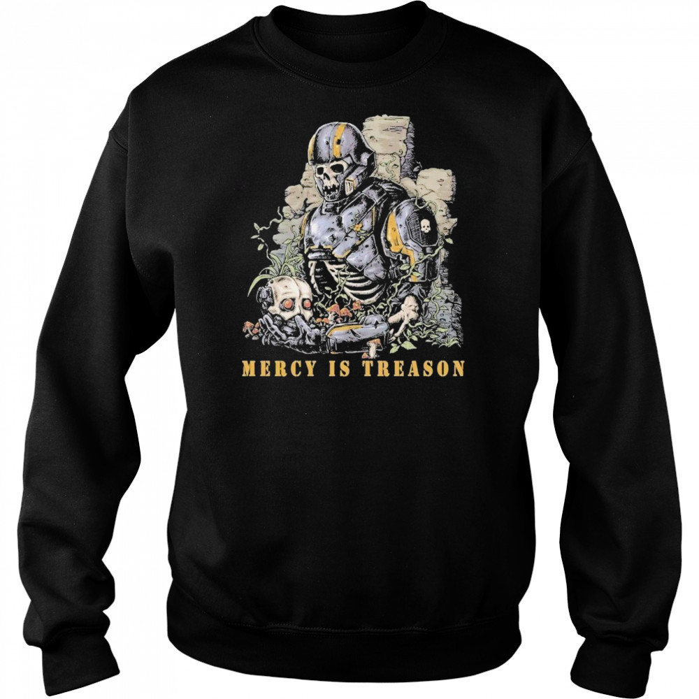 Mercy Is Treason Threat Llama T-shirt Hoodie