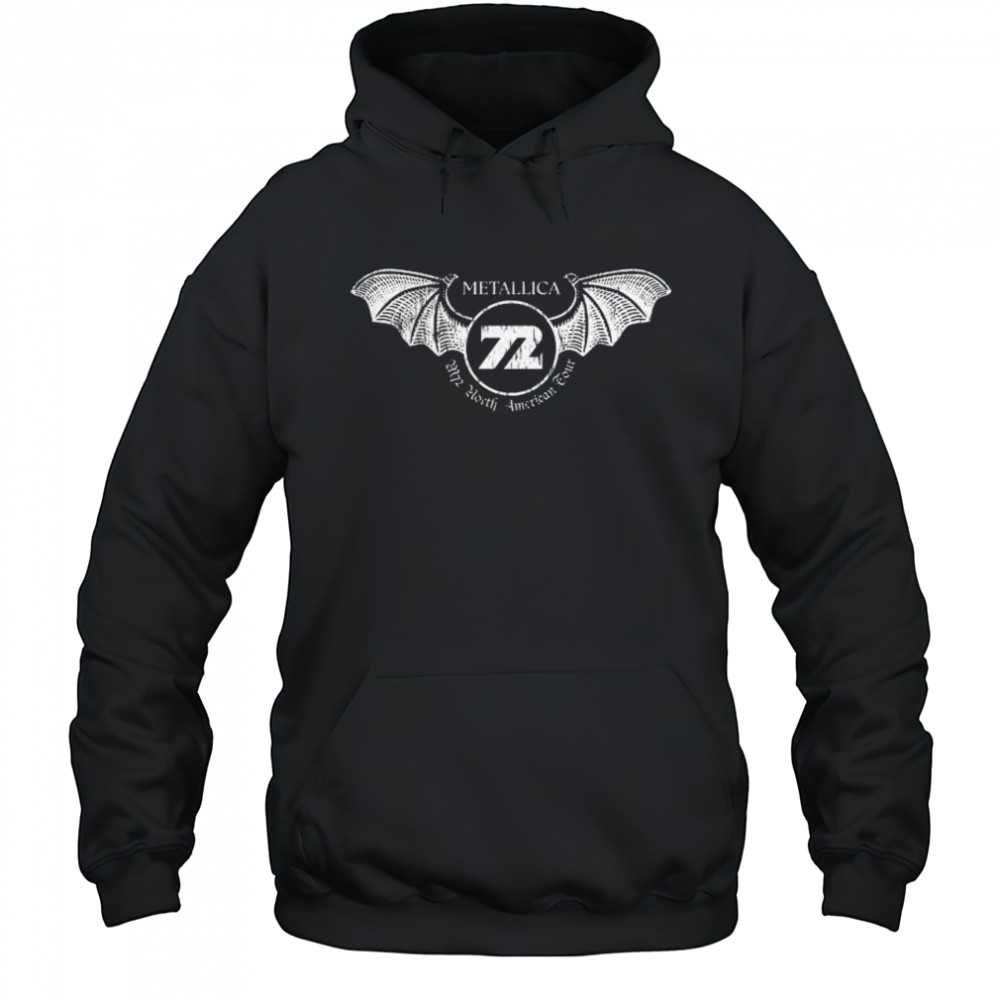 Metallica 72 M72 North American Tour vintage t-shirt Hoodie