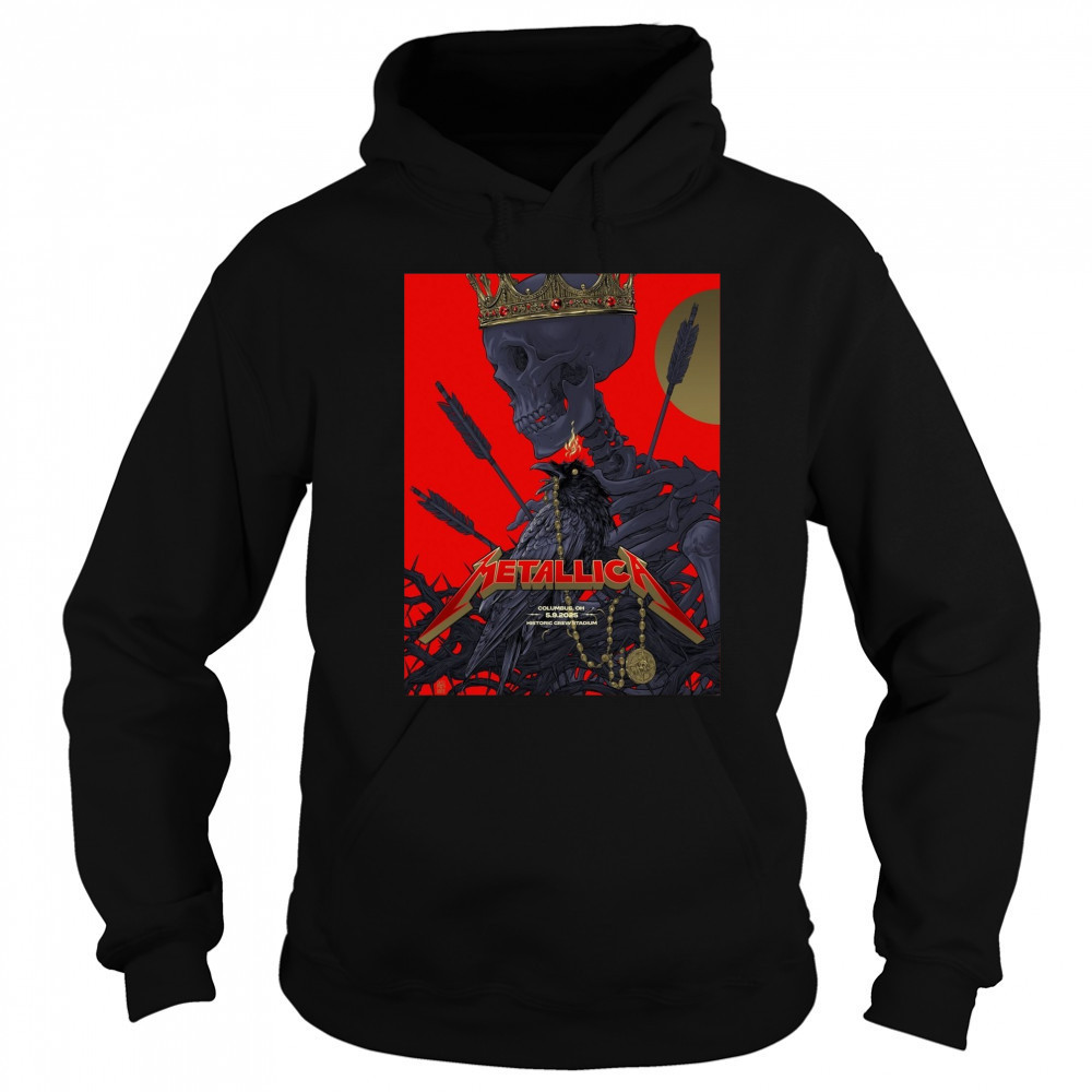Metallica Columbus OH 5.9.2025 Historic Crew Stadium Poster t-shirt Sweatshirt
