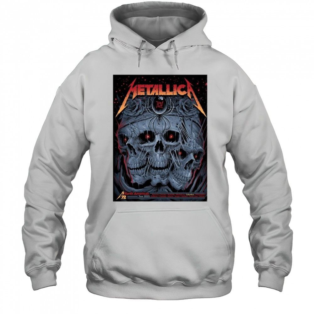 Metallica M72 Columbus OH At Historic Crew Stadium Two Night On May 9 And 11 M72 World Tour 2025 t-shirt Hoodie