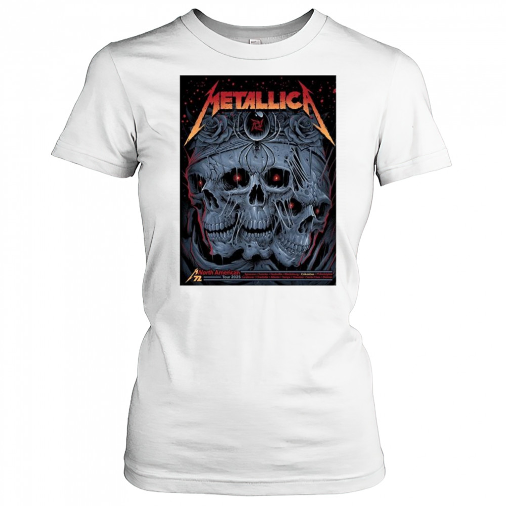 Metallica M72 Columbus OH At Historic Crew Stadium Two Night On May 9 And 11 M72 World Tour 2025 t-shirt Women's T-shirt