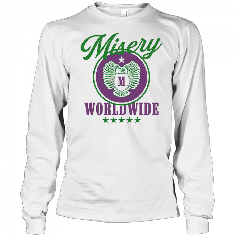 Misery worldwide logo shirt Long Sleeved