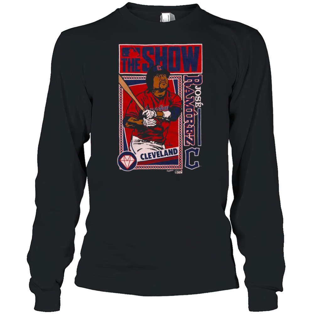 MLB The Show Guardians Jose Ramirez T-Shirt Long Sleeved