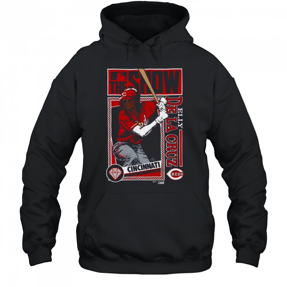 MLB The Show Reds Elly De La Cruz T-Shirt Hoodie
