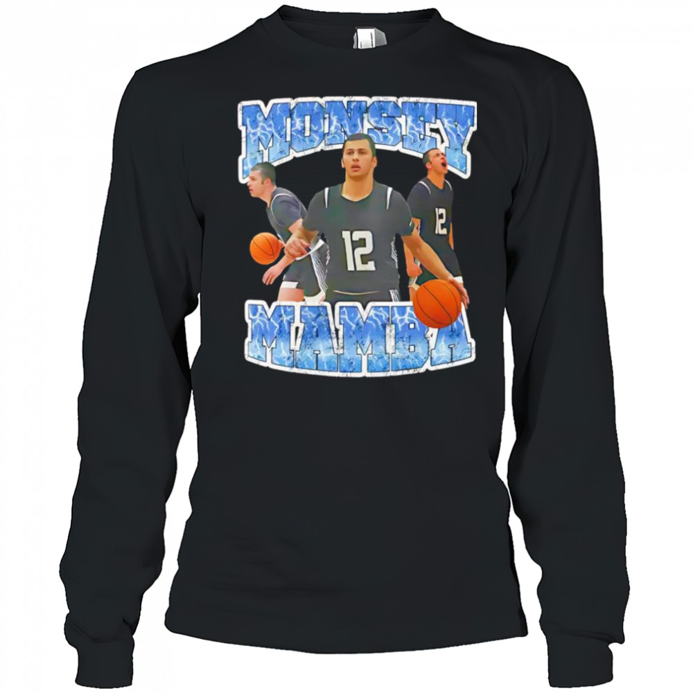 Monsey Mamba basketball graphic shirt Long Sleeved