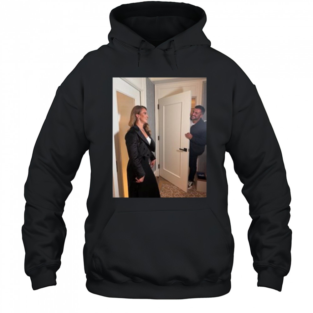 Natasha Peep Sabrina Ionescu and Hroniss Grasu t-shirt Hoodie