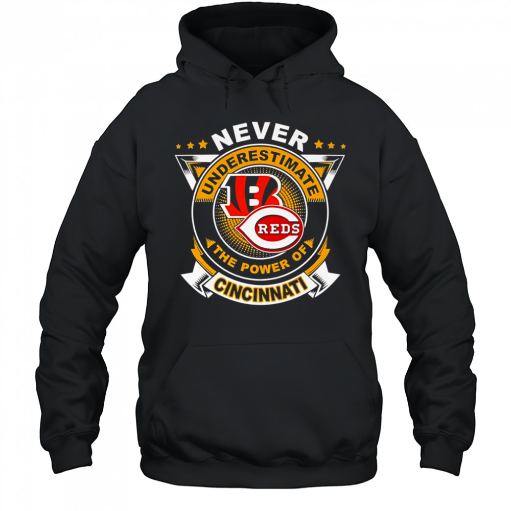 Never underestimate the power of Cincinnati shirt Hoodie