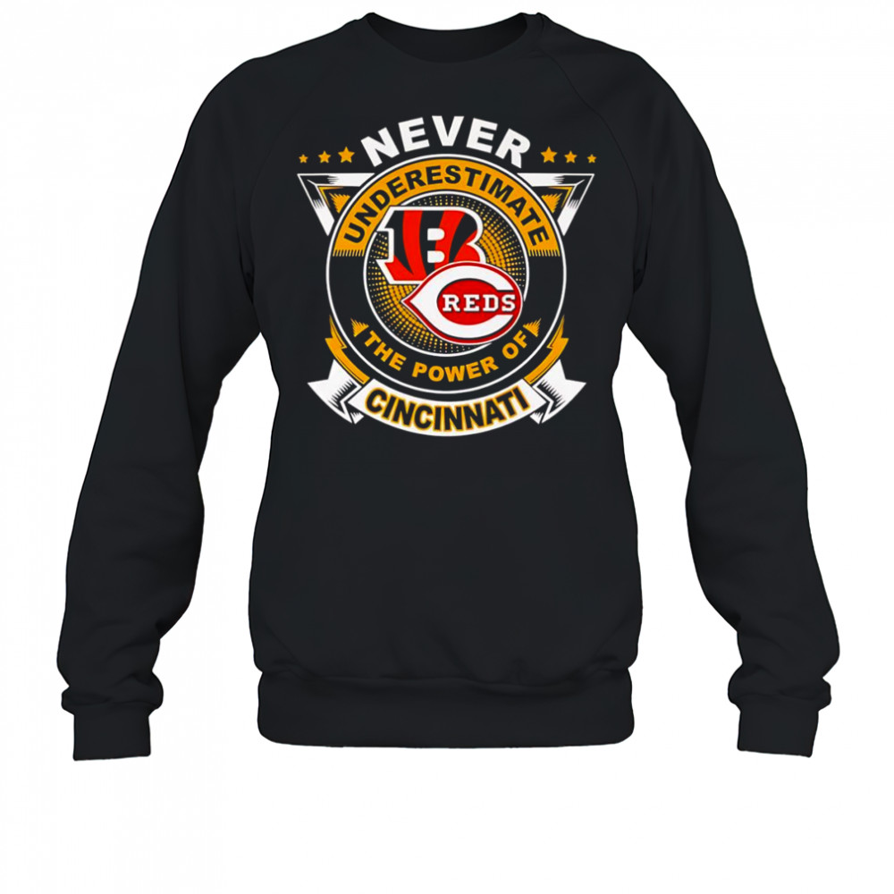 Never underestimate the power of Cincinnati shirt Sweatshirt