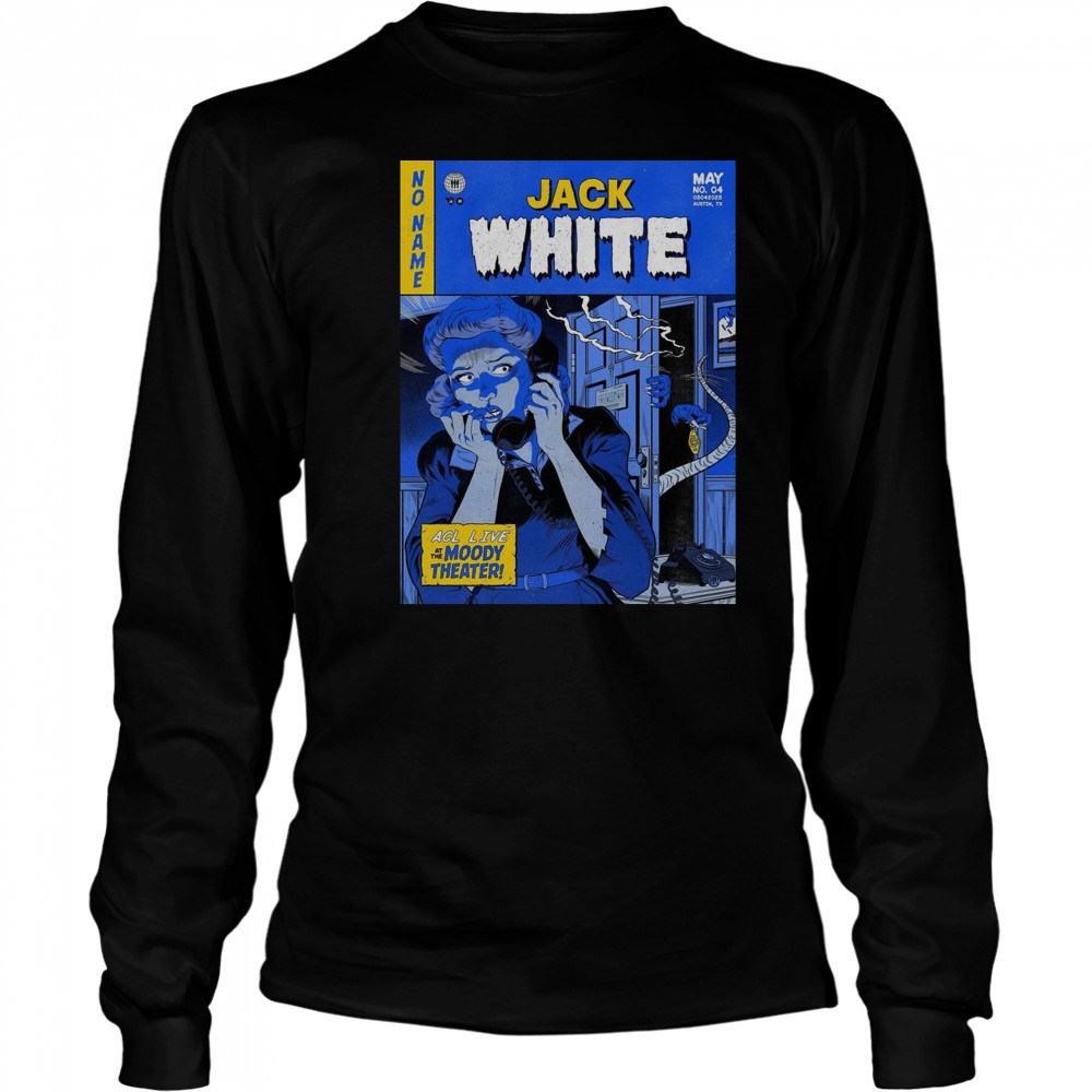 New Austin TX Tour Jack White May 04 2025 Poster T-Shirt Long Sleeved
