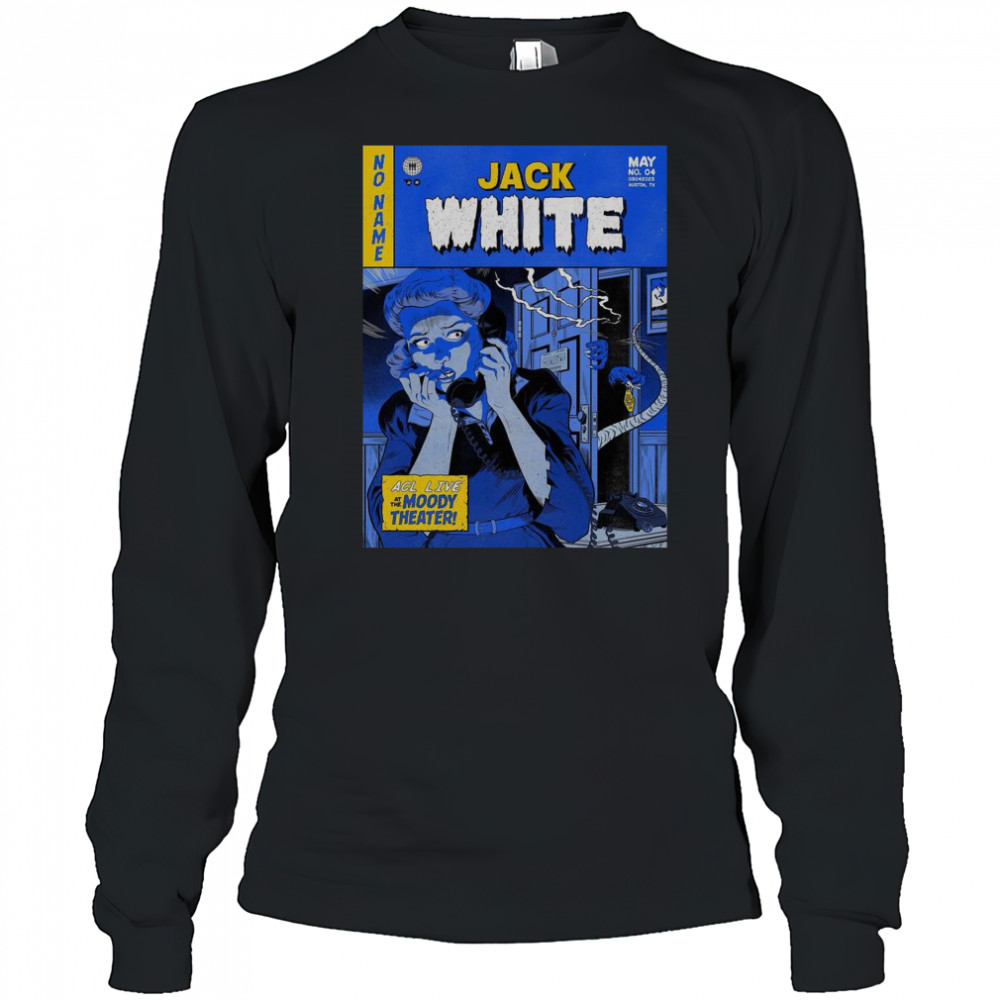 New Austin TX Tour Jack White May 04 2025 Poster T-Shirt Long Sleeved