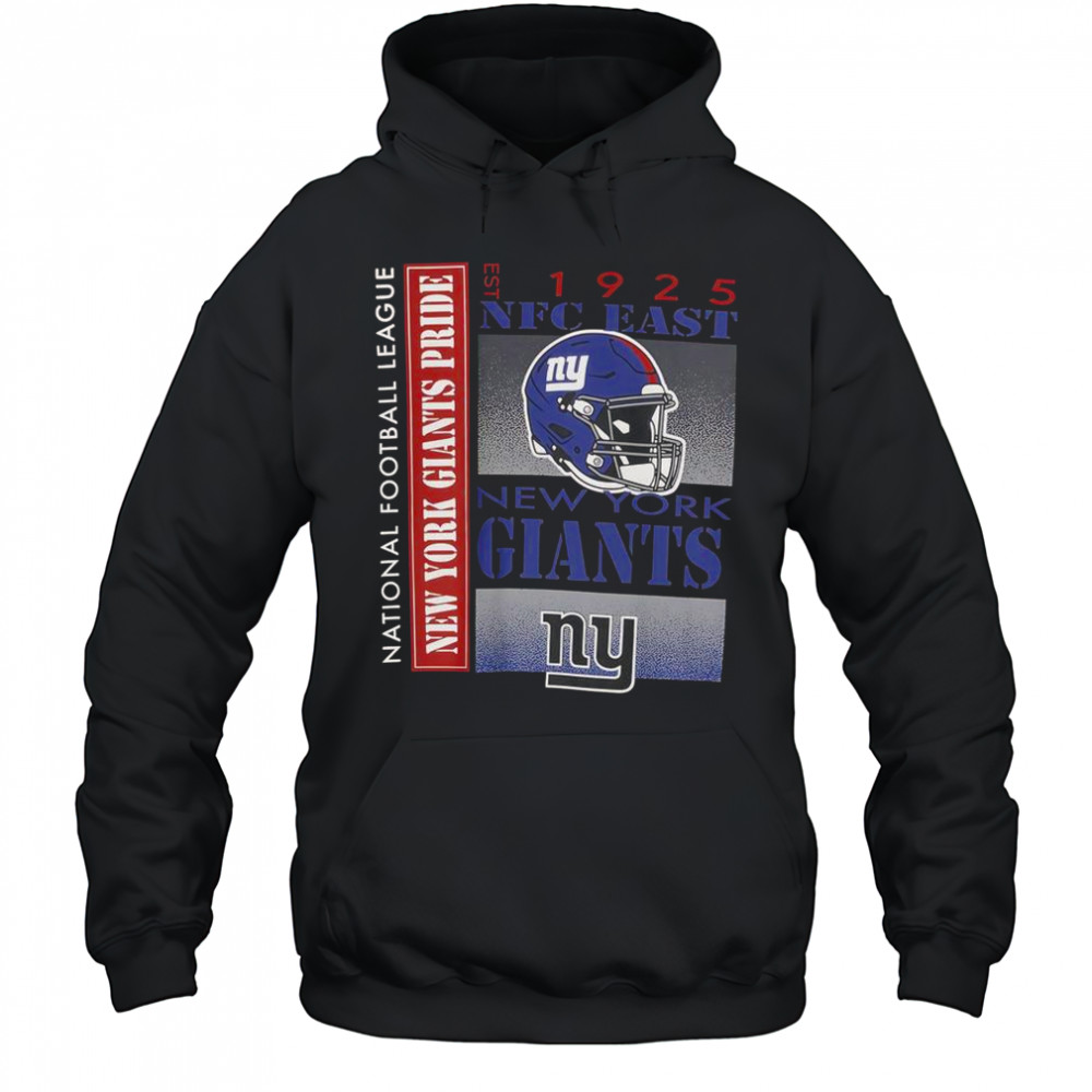 New York Giants NFC East Est 1925 National Football League T-Shirt Hoodie