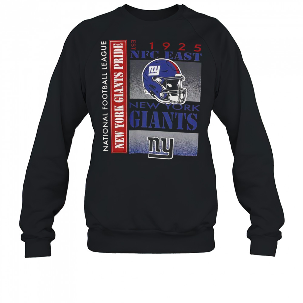 New York Giants NFC East Est 1925 National Football League T-Shirt Sweatshirt