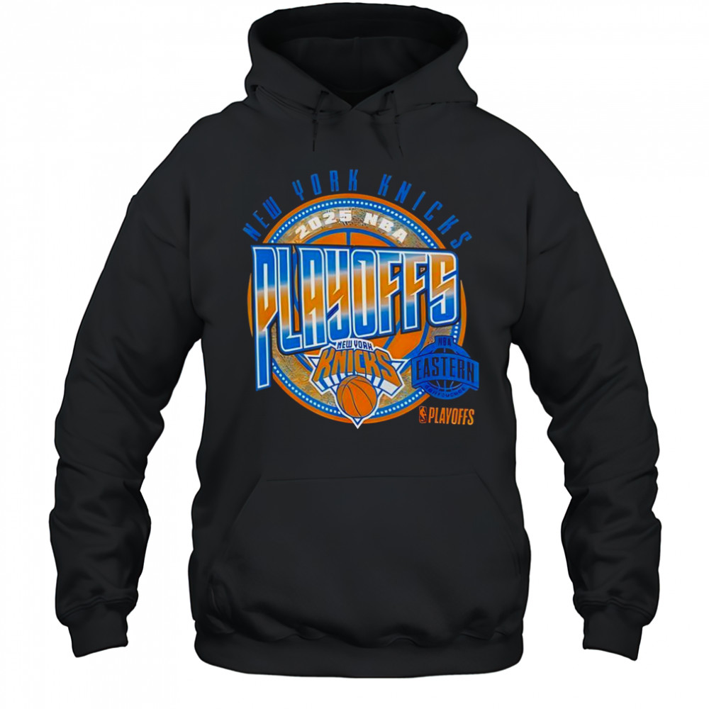 New York Knicks Basketball 2025 Playoffs Game Day T-Shirt Hoodie