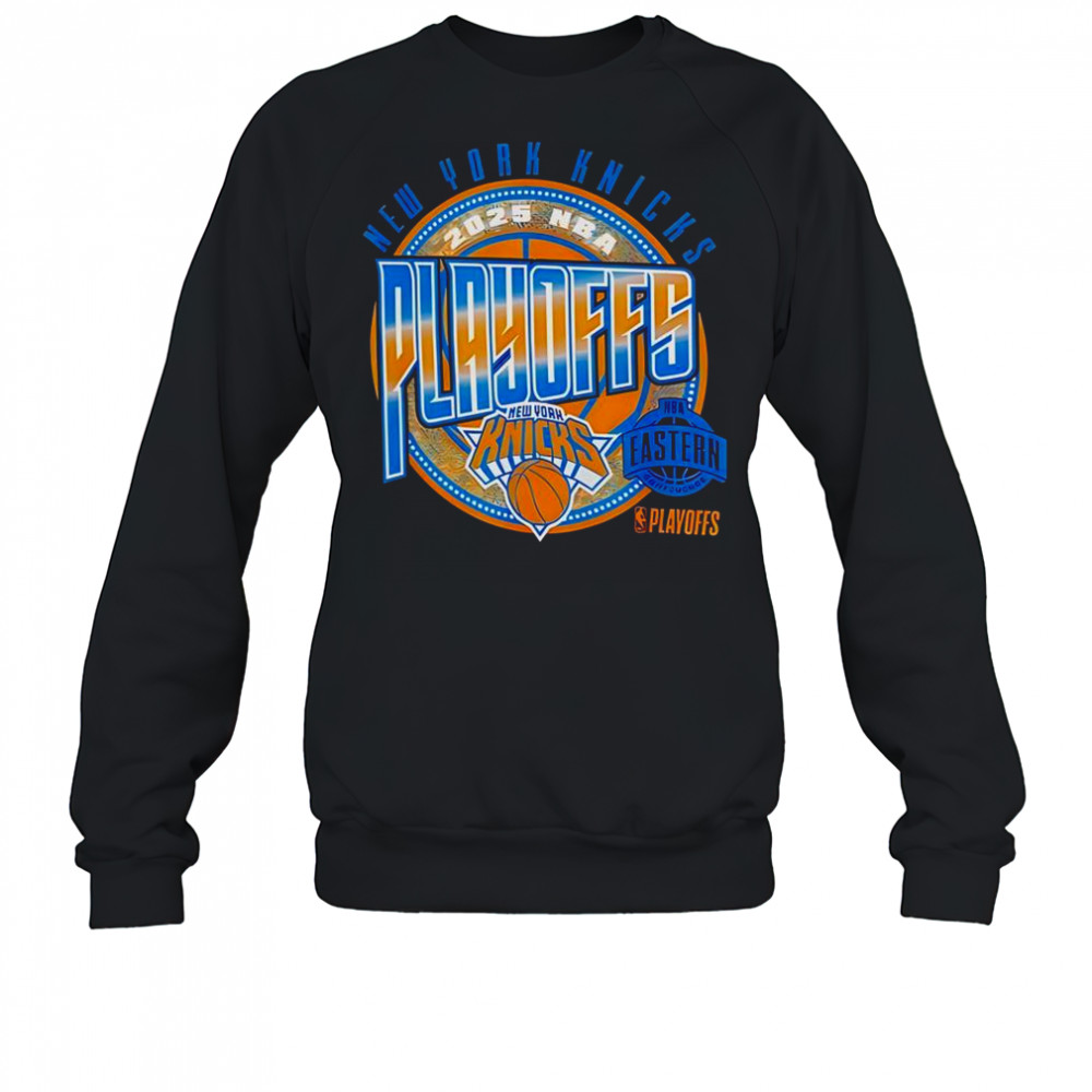 New York Knicks Basketball 2025 Playoffs Game Day T-Shirt Sweatshirt