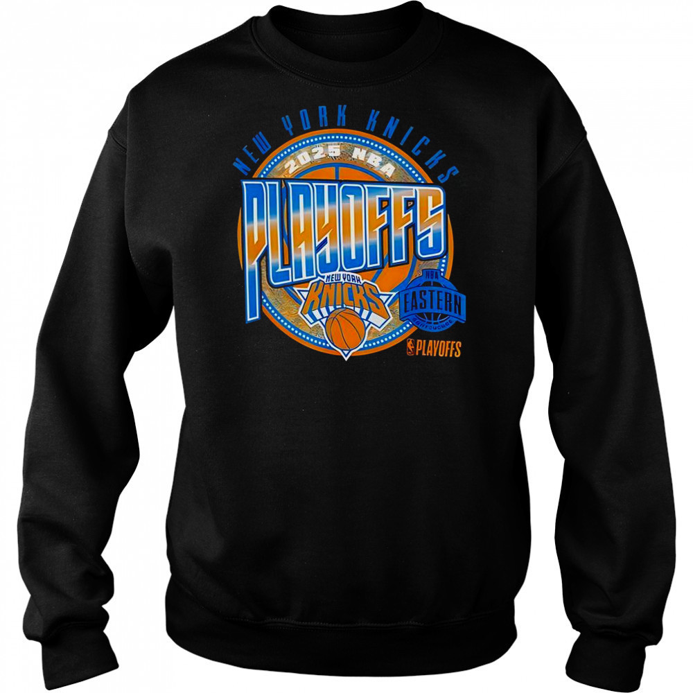 New York Knicks Basketball 2025 Playoffs Game Day T-Shirt Hoodie