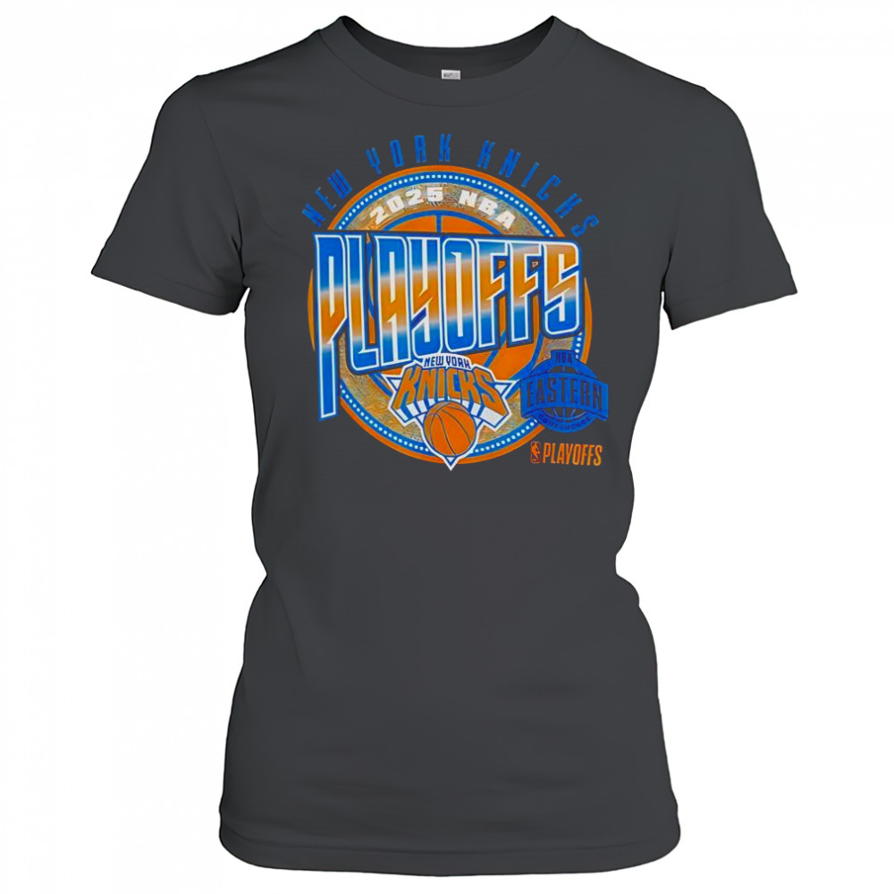 New York Knicks Basketball 2025 Playoffs Game Day T-Shirt Women's T-shirt