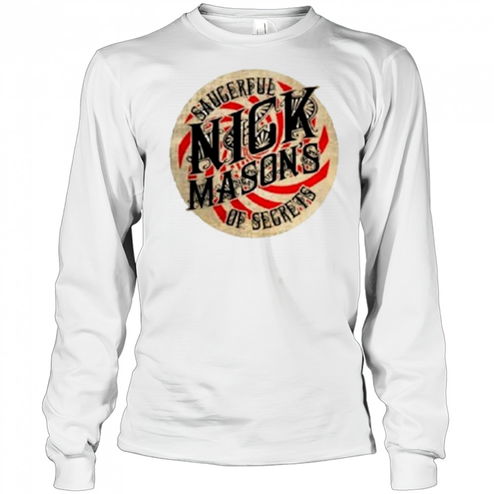 Nick Mason’s Saucerful of Secrets Logo T-shirt Long Sleeved