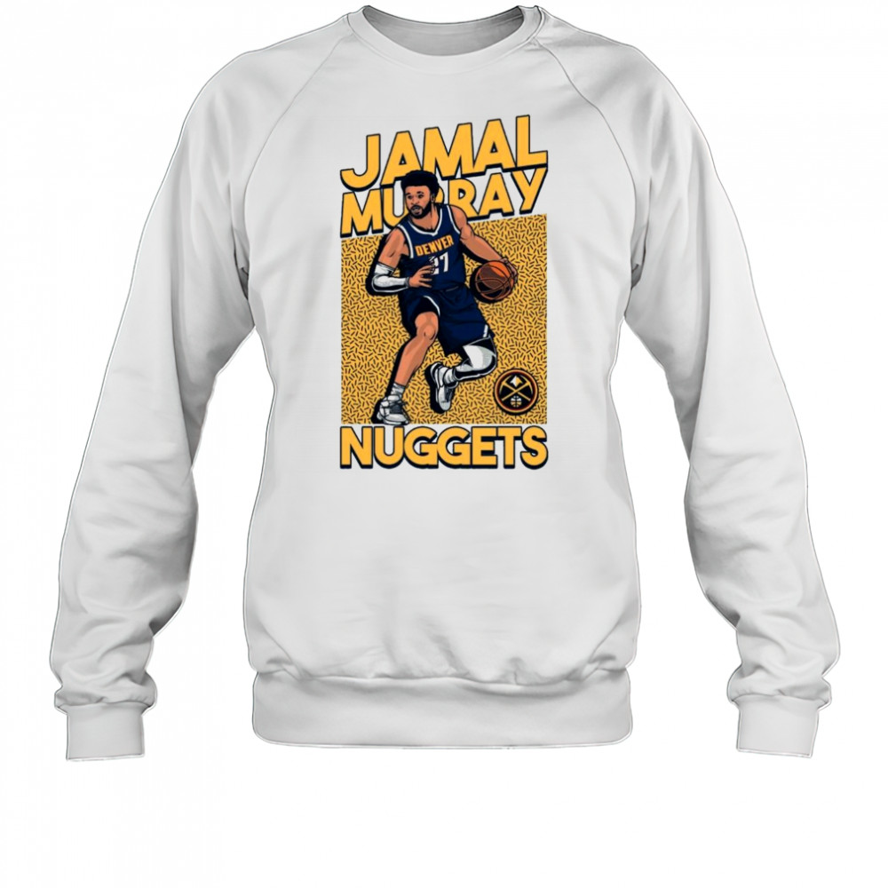 Nuggets #27 Jamal Murray In Action Shirt Sweatshirt