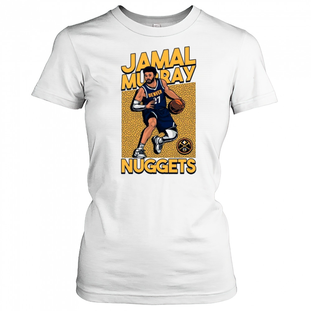Nuggets #27 Jamal Murray In Action Shirt Women's T-shirt