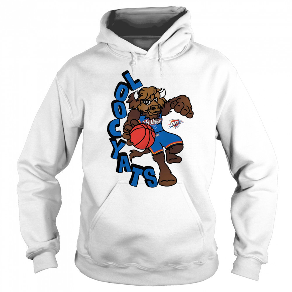 Oklahoma City Thunder NBA x Staycool Mascot shirt Sweatshirt
