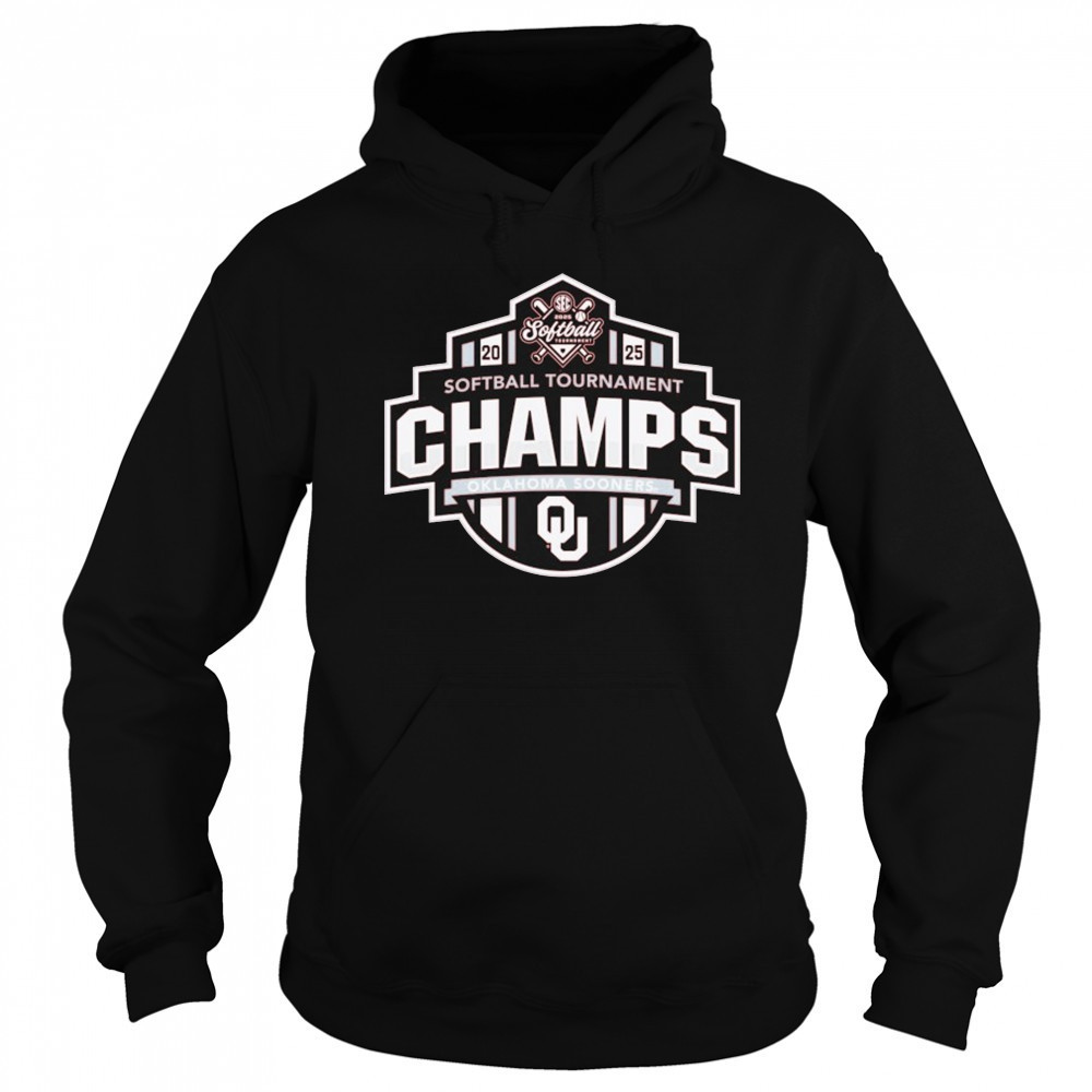 Oklahoma Sooners Softball 2025 SEC Conference Tournament Champions T-shirt Sweatshirt