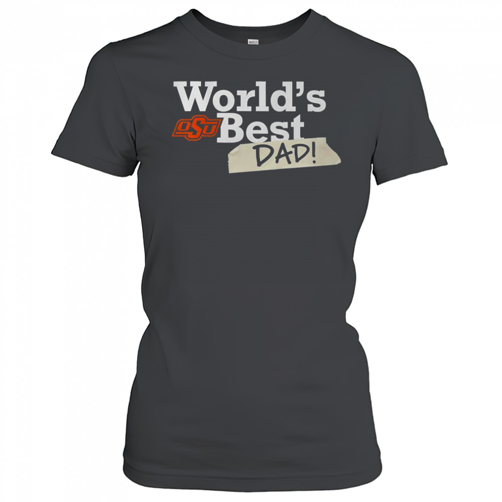 Oklahoma State Cowboys World’s Best Dad T-Shirt Women's T-shirt