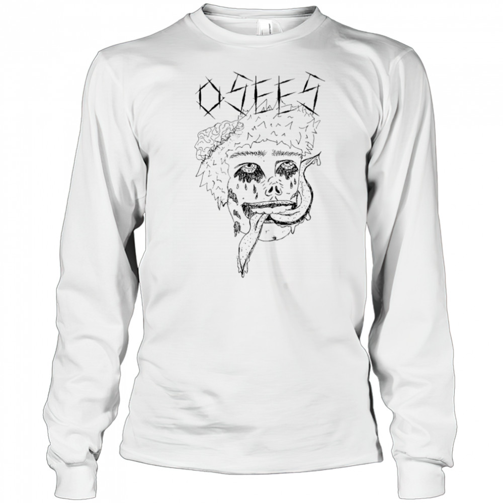 Osees Drawing Face T-shirt Long Sleeved