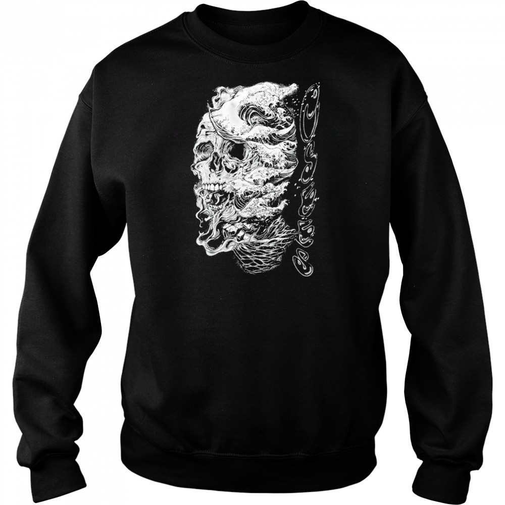 Osees Ocean Skull T-shirt Hoodie
