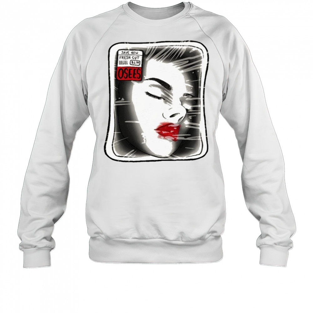 Osees Save Now Fresh Cut Wrapped Face T-shirt Sweatshirt